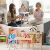 Convertible 6in1 Baby Toddler Infant Highchair Feeding Recliner Seat Table Chair