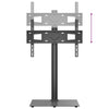 SVV Corner TV Stand 1-Tier for 32-65 Inch Black