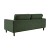 Dusk Soho Dark Olive Matte Velvet 3 Seater Sofa RRP £665