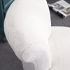 Bedroom Fluffy Plush Side Chair White Shaggy Makeup Seat Stool Dressing Table uk