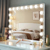 18 LED Hollywood Makeup Mirror Large Vanity Light Mirror 80*60 cm USB Charging