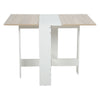 Dining Table Drop Leaf Extendable Breakfast Folding Desk Space Saving UK