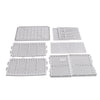 Plastic Foldable StorageBox Drawer Underwear T-shirt Pants Organizer Box Divider