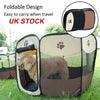 Foldable Soft Fabric Dog Crate Cat Cage Pet Bed Travel Puppy Play Pen Tent Large