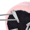 Faux Fur Padded Cushion Piano Seat Vanity Footstool Stool Dressing Table Chairs
