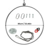 Single Point Aerial Hoop Lyra Ring for Aerial Yoga, Circus Acrobatics