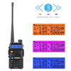 UK NEW Baofeng UV-5R Walkie Talkie Dual Band UHF VHF Ham FM Two Way Radio Black