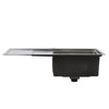Handmade Stainless Steel 1.0 Bowl Reversible Inset Kitchen Sink With Waste Kits