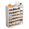 Large Shoe Cabinet Rack Storage Cupboard Footwear Stand Slim Tall Shoe Shelves