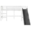 ' Loft Bed without White 90x200 Solid Wood Pine G4F9