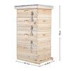 4 Tier Langstroth Beehive Box Beekeeping Honey Wooden Bee Hive Beekeeper Tool