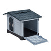 Small- Large Dog House Outdoor Indoor Puppy Shelter Dog Kennel with Air Vents UK