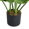 Large 65cm Artificial Cheese Plant InPot Realistic Fake Monstera Tree Home Décor