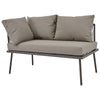 Garden Furniture Set 5 Seater Outdoor Conservatory Lounge Corner Sofa with Table