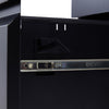 Lockable Filing Cabinet Pedestal Under Desk Storage Unit 3 Drawer Castors Table