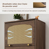 Sideboard with 2 Drawer 1 Door Storage Bookcase Cabinet Cupboard for Living Room