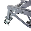 SwitZer Bike Lift Scissor 300lb Motorbike ATV Hydraulic Motorcycle With 4 Wheel