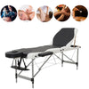 Portable Folding Massage Table Spa Bed 3 Section Salon Tattoo Treatment Couch