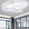 LED Ceiling Lamp Ring Light Aluminum Chandelier Lights Fixture Living Bedroom