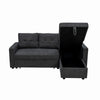Panana Corner Sofa Bed with Storage PU Leather/Fabric Universal Corner Chaise