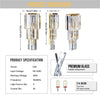 Modern Crystal Wall Lamp Sconce Light for Bedroom Living Room Kitchen Hallway