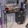 Makeup Nail Manicure Trolley Train Case Beauty Artist Table Bluetooth Mirror Box