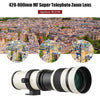 Camera MF Super Telephoto Zoom LENS F/8.3-16 420-800mm T Mount For CANON EF LENS