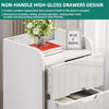 Modern Chest of Drawers Bedroom Furniture Storage Bedside Cabinet 3 Drawers
