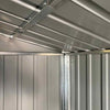 Swpsd Garden Shed Brown 277x365.5x179 Galvanised Steel Storage Shed F7T2
