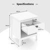 Small Sofa Side & Bedside Multipurpose Storage Table