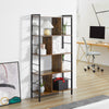 Industrial Storage Shelf Bookcase Closet Floor Standing Display Rack
