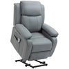Power Lift Chair Recliner for Elderly, Electric Rising Reclining Armchair, Grey