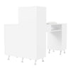 Professional Nail Beauty Station Manicure Desk w/ Dust Collector & Ample Storage