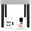 Dining Room Chairs Set of 2/4/6 Faux Leather Kitchen Chair Set with Wooden Legs