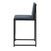 Dusk Rae Blue Velvet Set of 2 Barstools RRP £209