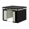 8.5x9.7ft Storage Shed Bike Metal Sloped Roof Tool House Cabinet for Garden Yard