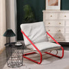 Ergonomic Armchair with Metal Frame Sling Accent Chair Reading Chair Lounge Sofa