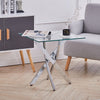 X Shaped End Side Couch Small Coffee Table Snack TV Style Living Room Furniture