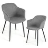 Dining Chairs Set of 2 Modern Upholstered Dining Chair Accent Chairs Living Room