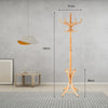 Coat Rack Free Standing Coat Rack Entryway Wooden Coat Tree Stand Beige