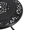 5 Pcs Aluminium Patio Garden Bistro Set Outdoor Dining Table with 4 Chairs w/Pad