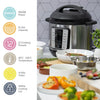 Quest 12-in-1 Pressure Cooker / 6 Litre Electric Multi-Cooker with Recipe Book