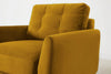 Swyft Model 10 Armchair - Mustard Velvet RRP £1049