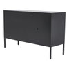 4ft TV Stand Industrial Steel Media Cabinet Cupboard Organizer Storage Shelves