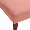 Modern Sofa Bed 2 Seater Pink Fabric Couch Settee Recliner Sleeper Living Room