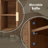 Sideboard Cabinet Industrial Wooden Cupboard Storage Furniture 2 Doors 3 Drawers