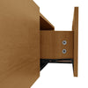 Modern LED TV Stand Unit Wooden Cabinet with Glass Shelves & 2 Drawers Storage