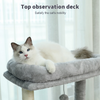 Large Cat Tree Tower Bed Activity Centre Cat Climbing Multilevel Scratching Post
