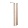 Folding Door PVC Internal Accordion Concertina Sliding Door Brown Ivory White