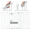 5 Panel Fireplace Fence Baby Pet Safety Gate Playpen Adjustable Room Divider
